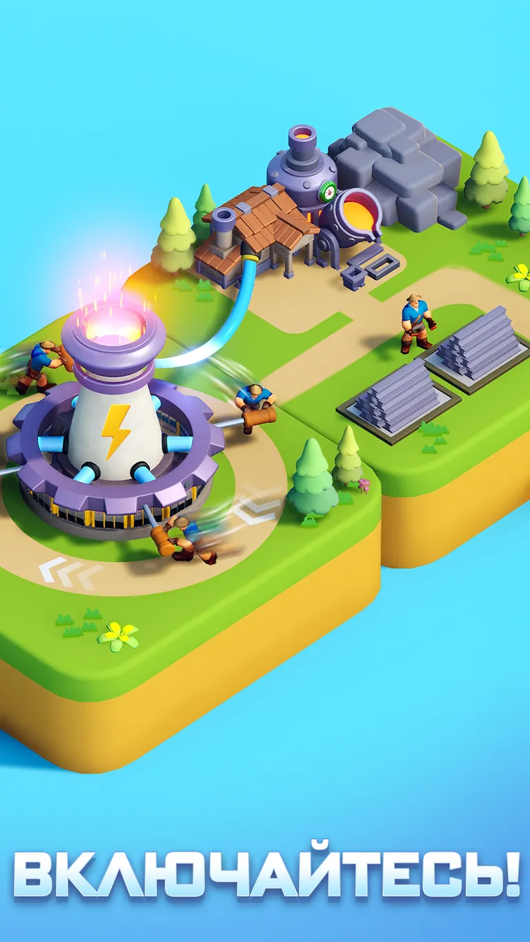 Скриншот Tiles Survive! — Мир плиток 3