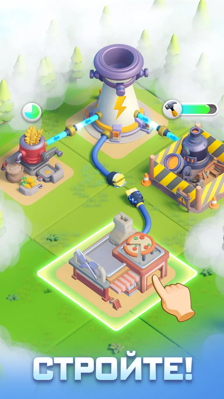 Скриншот Tiles Survive! — Мир плиток 1